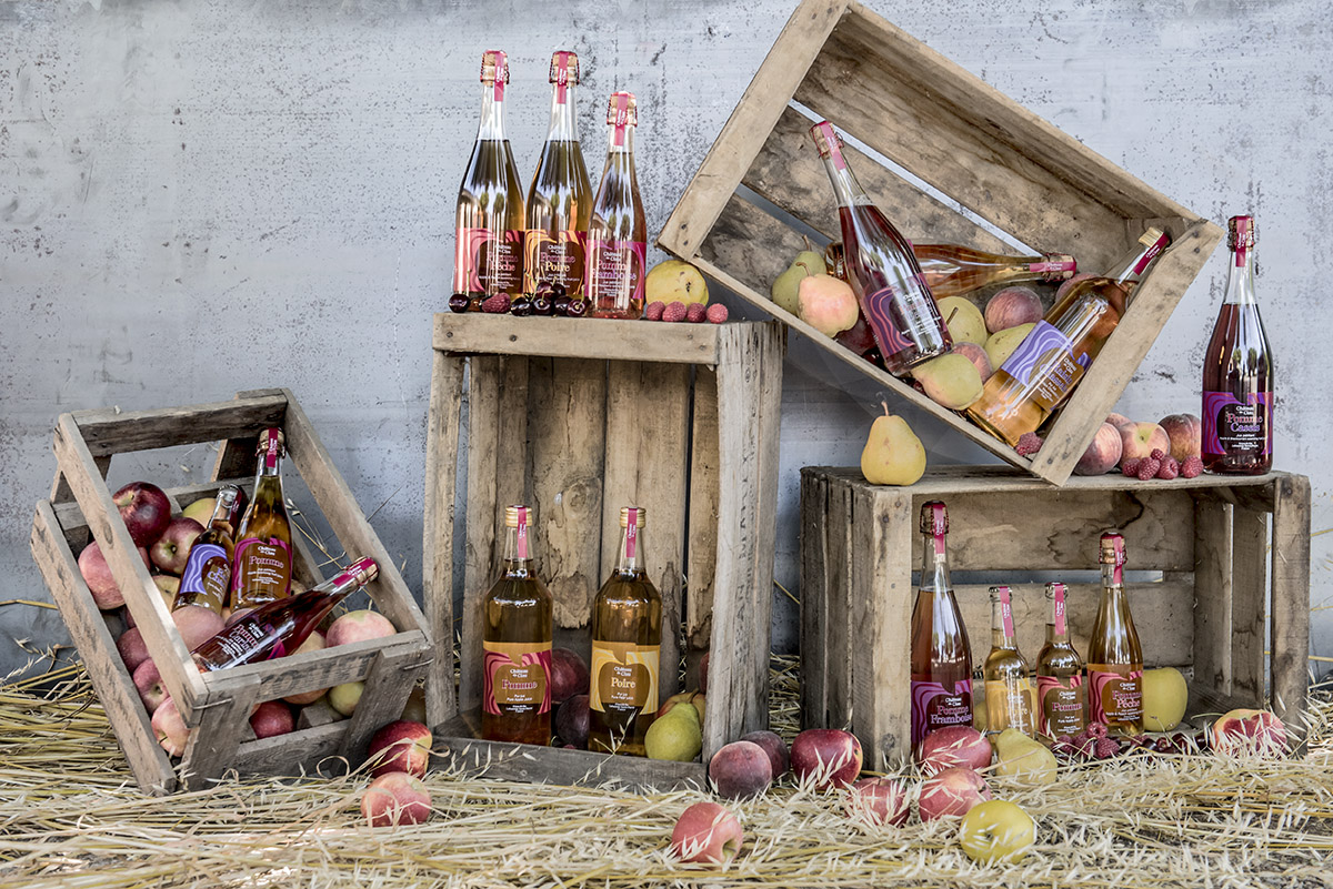 Jus de Fruit artisanal haut de gamme naturel Chateau du Clau Collection